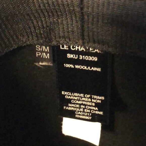 Le Chateau Wool Cloche Hat - Picture 5 of 5